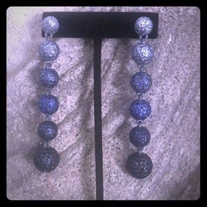 Fantasy ombré color earrings